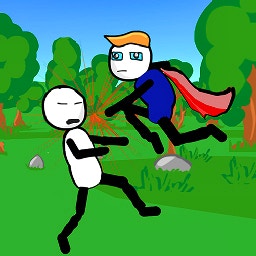 Stickman Gun - Less Fighting