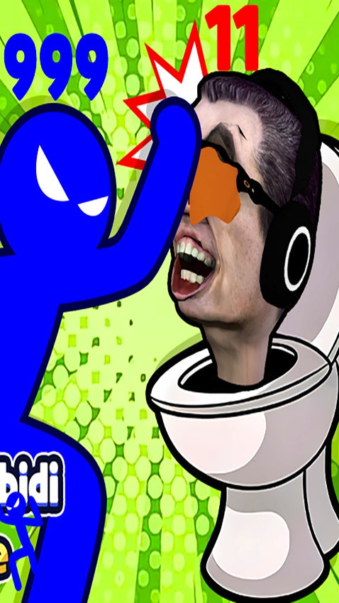 Stickman Hero Skibidi Tower Defense