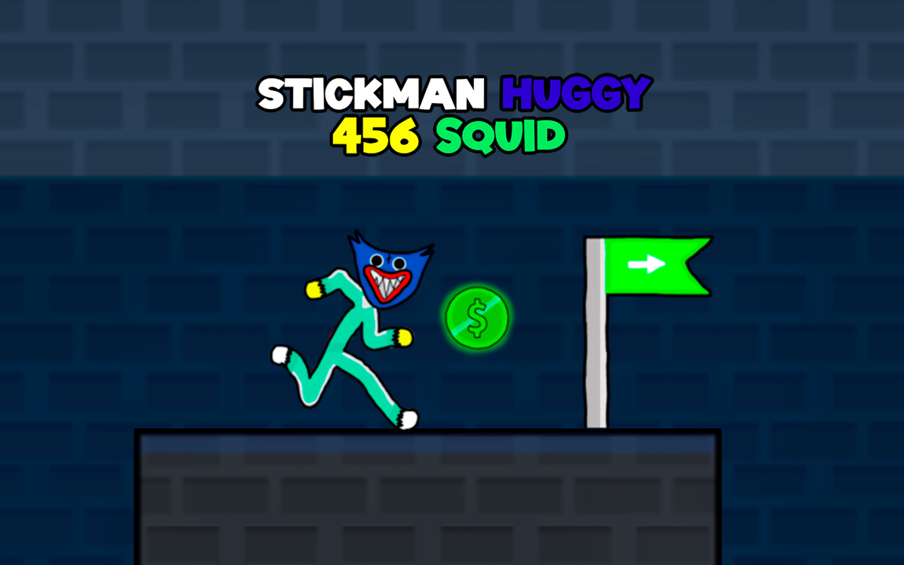 Stickman Huggy 456 Squid