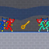 Stickman Huggy Party Duo