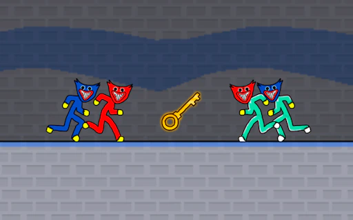 Stickman Huggy Party Duo