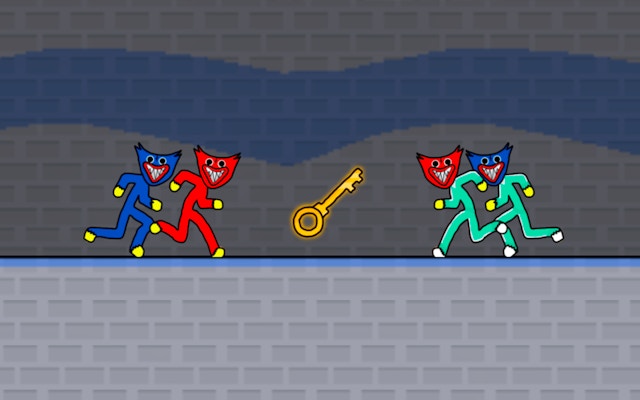 Stickman Huggy Party Duo