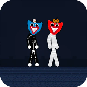 Stickman Huggy Spooky Holiday Thumbnail