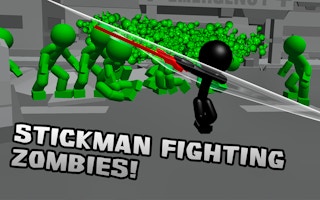 Stickman Killing Zombie 3d game cover