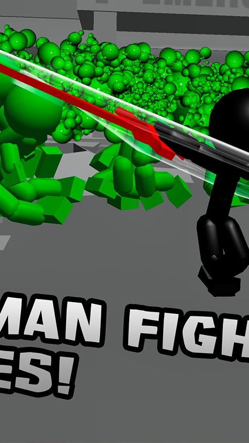 Stickman Killing Zombie 3D