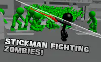 Pembantai Zombie Stickman 3D