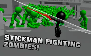 Stickman Killing Zombie 3D — free online action game