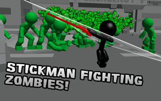 Stickman Killing Zombie 3d game cover