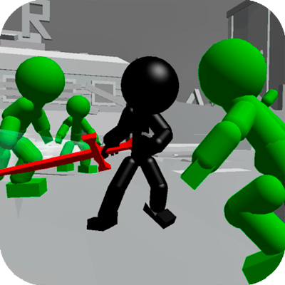 Stickman Killing Zombie 3D By Gamepix