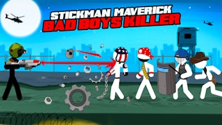 Stickman Maverick: Bad Boys Killer game cover