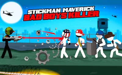 Stickman Maverick Bad Boys Killer cover art