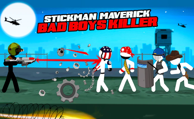 Stickman Maverick Bad Boys Killer game preview