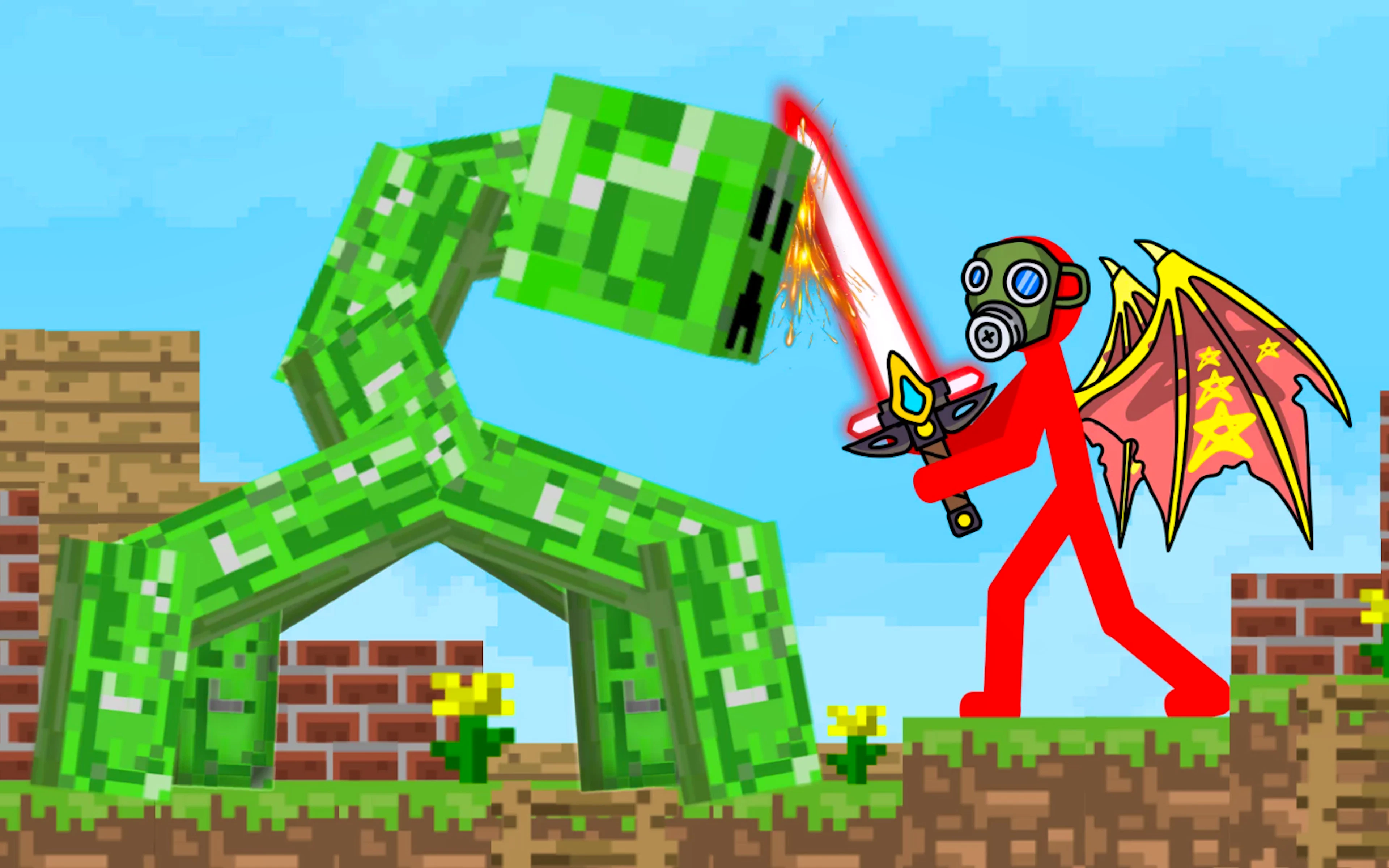Stickman Mega Boss Battles!