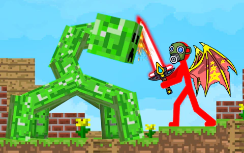 Stickman Mega Boss Battles! game thumbnail