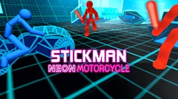 Stickman Neon Motorcycle Racing