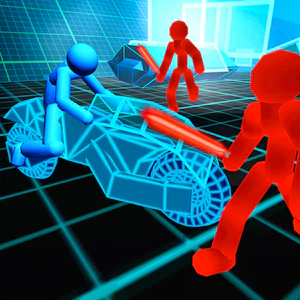Stickman Neon Motorcycle Racing Thumbnail