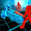 Stickman Neon Motorcycle Racing