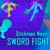 Stickman Neon Sword Fighting