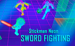 Stickman Neon Sword Fighting