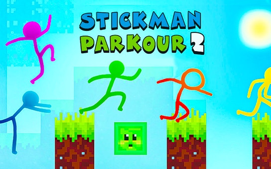 Stickman Parkour 2 🕹️ Play Now on GamePix