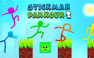 Stickman Parkour 2 game cover