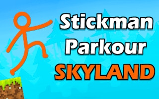 Stickman Parkour Skyland game cover