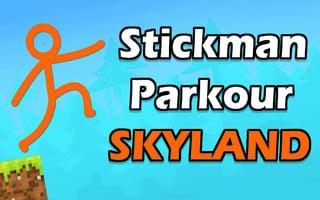 Stickman Parkour Skyland game cover