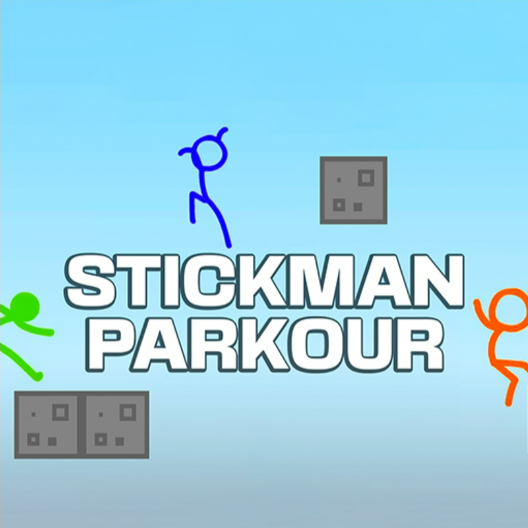 Stickman Party Parkour 🕹️ Play Now on GamePix