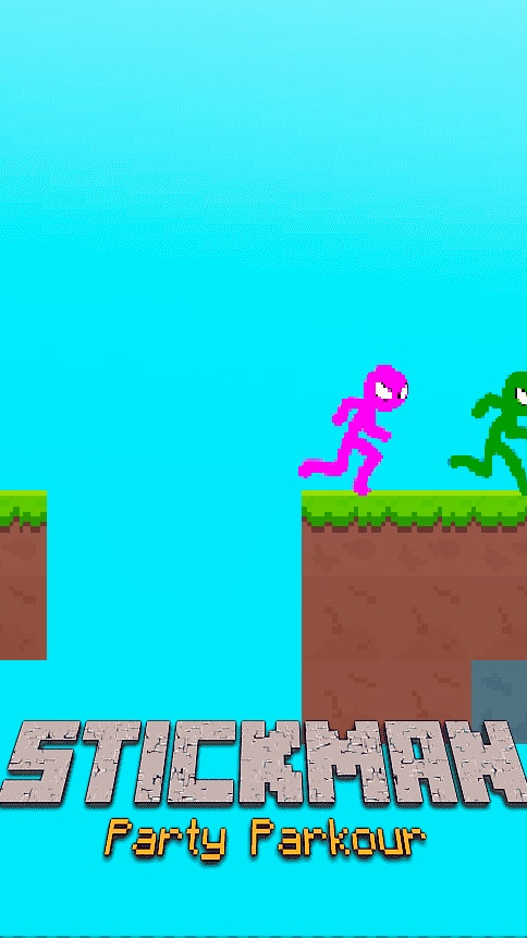 Stickman Party Parkour