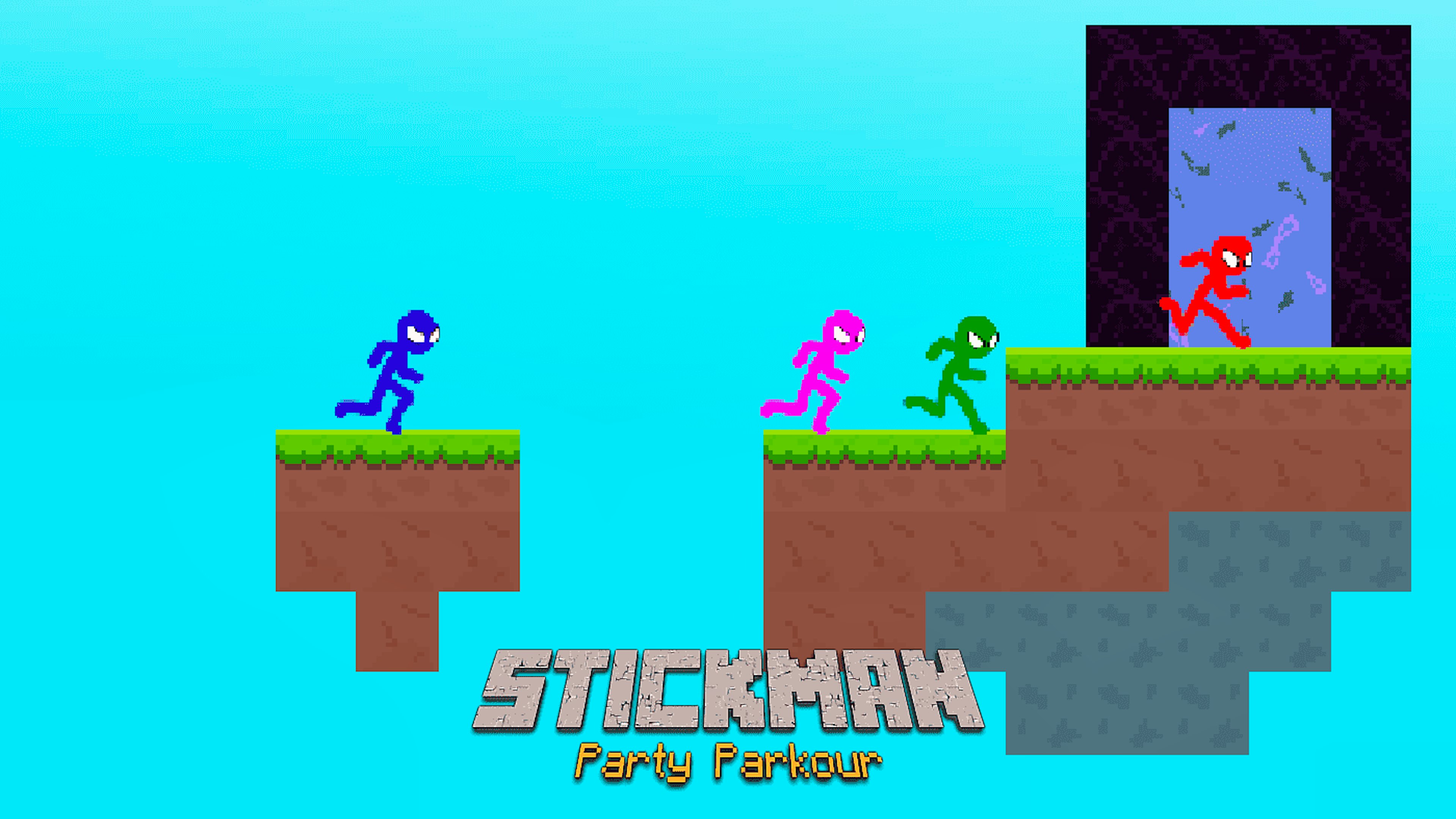 Stickman Party Parkour