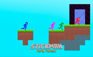 Stickman Party Parkour game cover