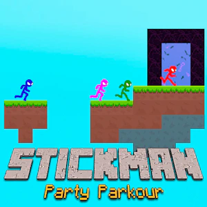 Stickman Party Parkour