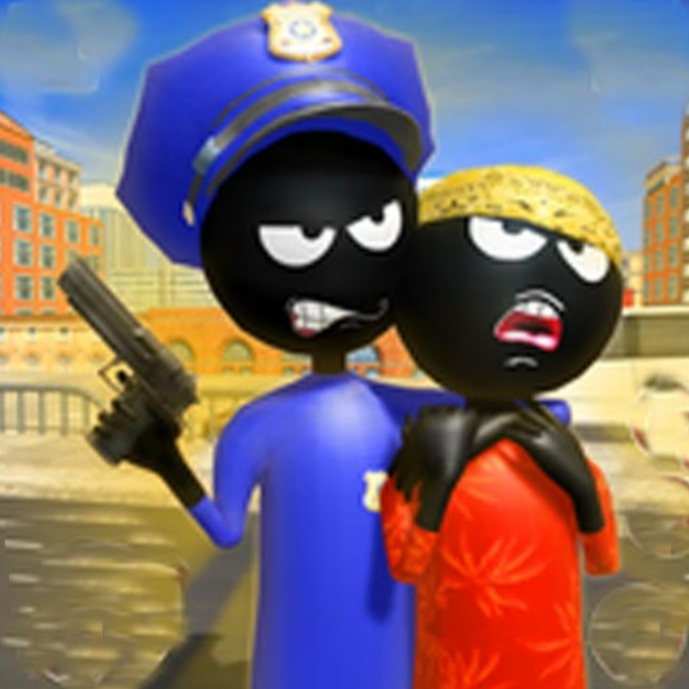 Stickman Police VS Gangsters Street Fight - Play Free Game at Friv5