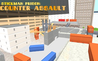 Stickman Prison Counter Assault game cover