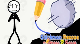 Stickman Rescue Draw 2 Save