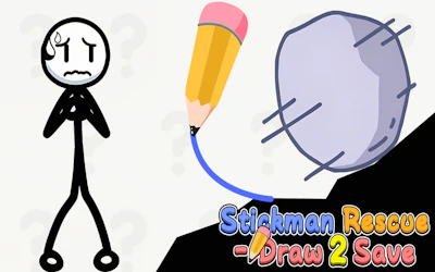 Stickman Rescue Draw 2 Save cover art