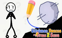 Stickman Rescue Draw 2 Save