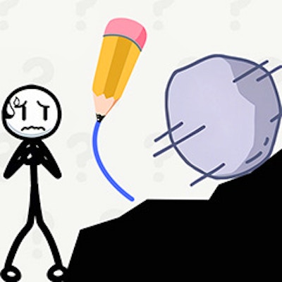 Stickman Rescue Draw 2 Save By Gamepix