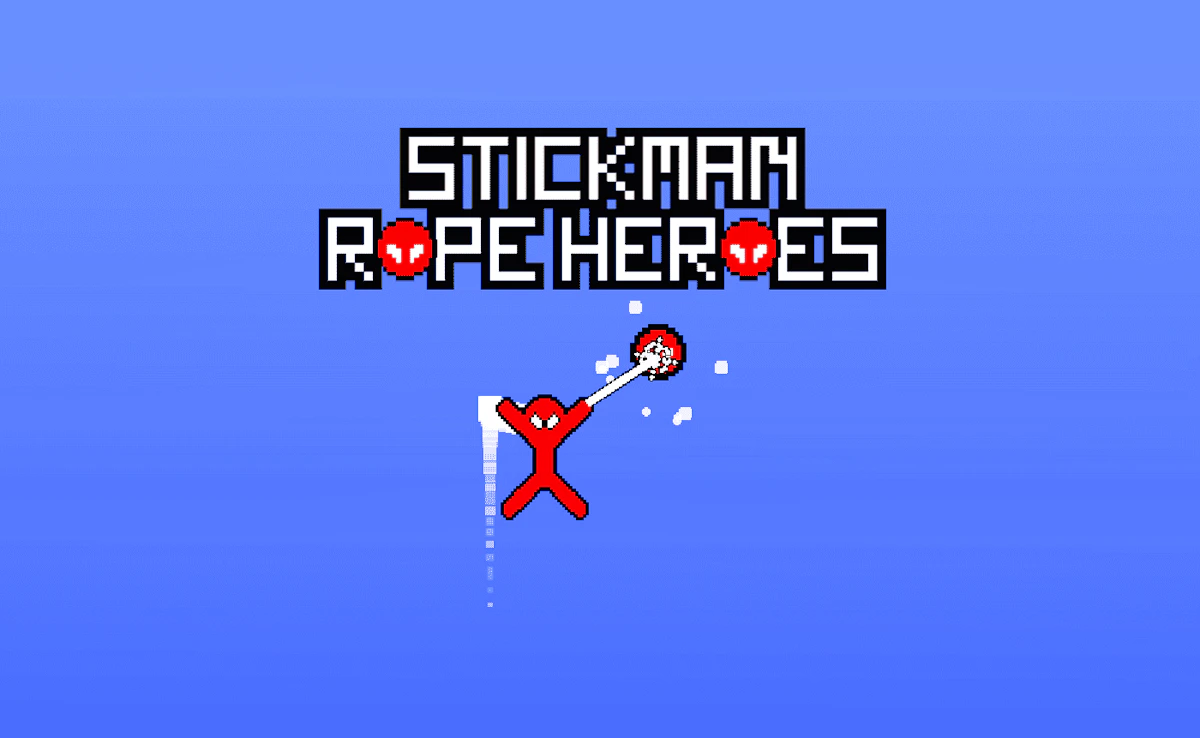 Play Stickman Rope Heroes — free online Adventure game