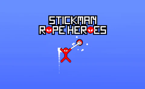 Stickman Rope Heroes game artwork