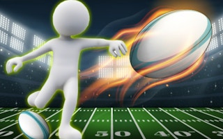 Stickman Rugby Run And Kick game cover