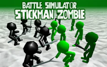 Battle Simulator Stickman Zombie