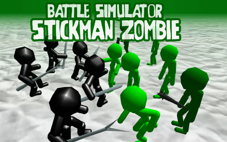 Battle Simulator Stickman Zombie game thumbnail
