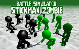 Battle Simulator Stickman Zombie game cover