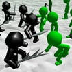 Battle Simulator Stickman Zombie - Play Free Best action Online Game on JangoGames.com