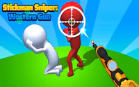 Stickman Sniper Western Gun