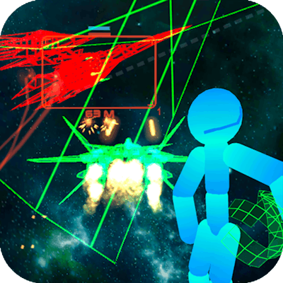 Stickman Space Fighter By Gamepix