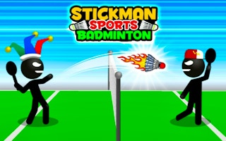 Stickman Sports Badminton game cover