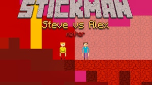 Image for Stickman Steve vs Alex Nether