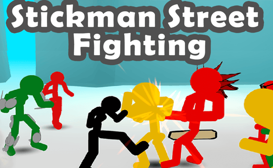 STICKMAN STREET FIGHTING 3D online game